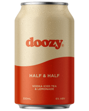 Doozy Half And Half Iced Tea And Lemonade Can 330ml  Can