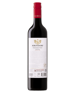 Krondorf Founders View Bv Shiraz  Bottle