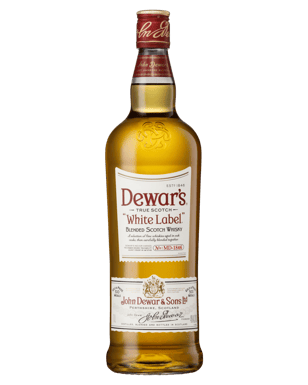 Dewar's White Label Blended Scotch Whisky 1l  Bottle