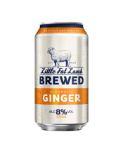 Little Fat Lamb Brewed Ginger Cans 375ml  Can