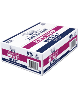 Little Fat Lamb Brewed Berry Can 375ml  Can