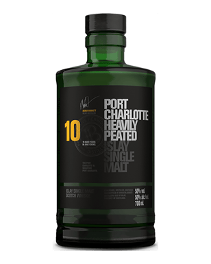 Bruichladdich Port Charlotte 10 Year Old Scotch Whisky 700ml  Bottle