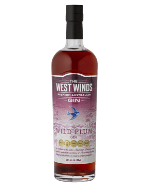 The West Winds Plum Gin 700ml  Bottle