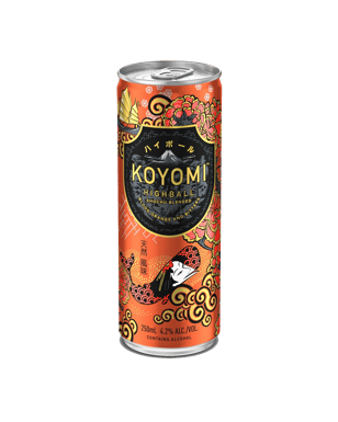 Koyomi Shochu Blood Orange & Bitters Highball 250ml  Can