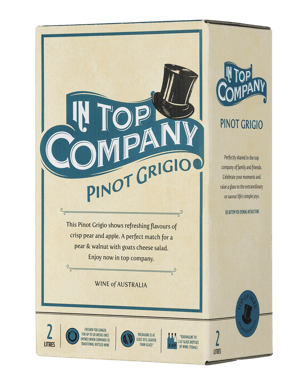 In Top Company Pinot Grigio Cask 2l  Each