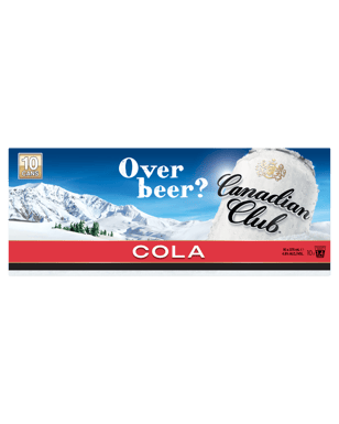 Canadian Club Whisky & Cola 10 Pack Cans 375ml  Can