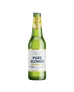 Pure Blonde Premium Mid Ultra Low Carb Lager Bottles 355ml  Bottle