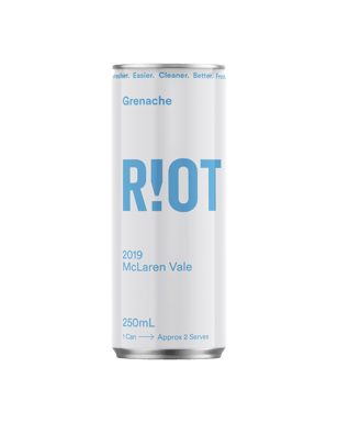 Riot Wine Co Rouge Mclaren Vale Grenache Cans 250ml  Can