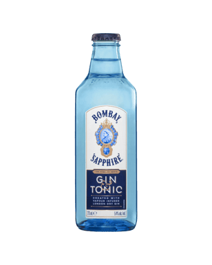 Bombay Sapphire Gin & Tonic 275ml  Bottle