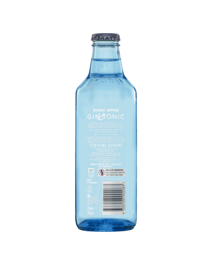 Bombay Sapphire Gin & Tonic 275ml  Bottle