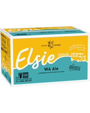 Little Creatures Elsie Wa Ale Bottle Carton 330ml  Bottle