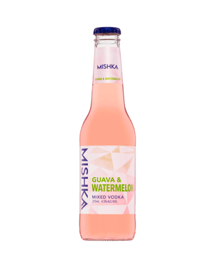 Mishka Vodka Guava & Watermelon Bottles 275ml  Bottle