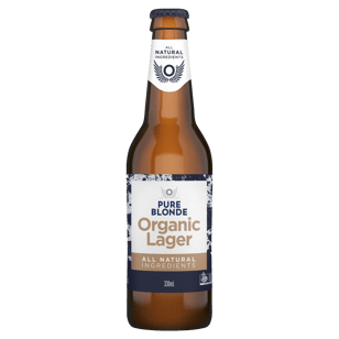 Pure Blonde Organic Lager 330ml  Bottle