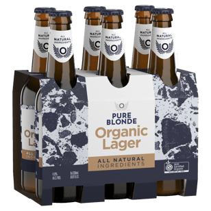 Pure Blonde Organic Lager 330ml  Bottle