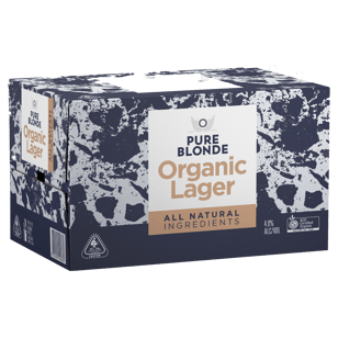 Pure Blonde Organic Lager 330ml  Bottle
