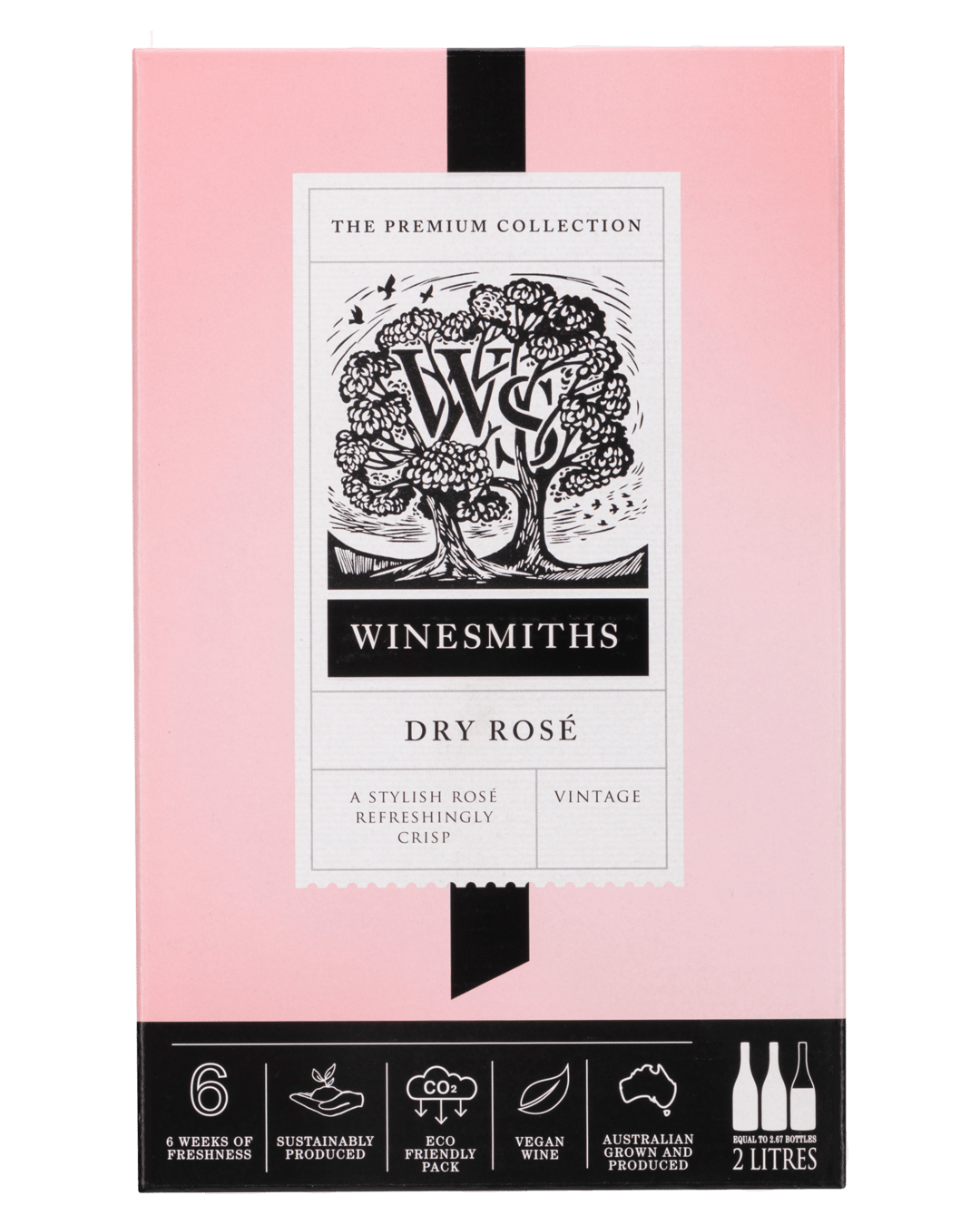 Winesmiths Premium Dry Rose Cask 2L