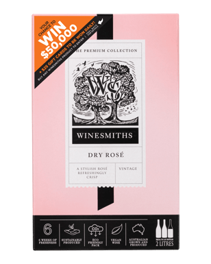 Winesmiths Premium Dry Rosé Cask 2l  Each