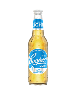 Coopers Light Bottles 355ml  Bottle