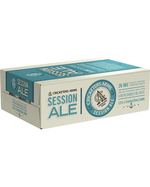 Cricketers Arms Session Ale Cans 375ml  Bottle