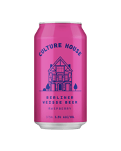 Culture House Raspberry Berliner Weisse Beer Cans 375ml  Can