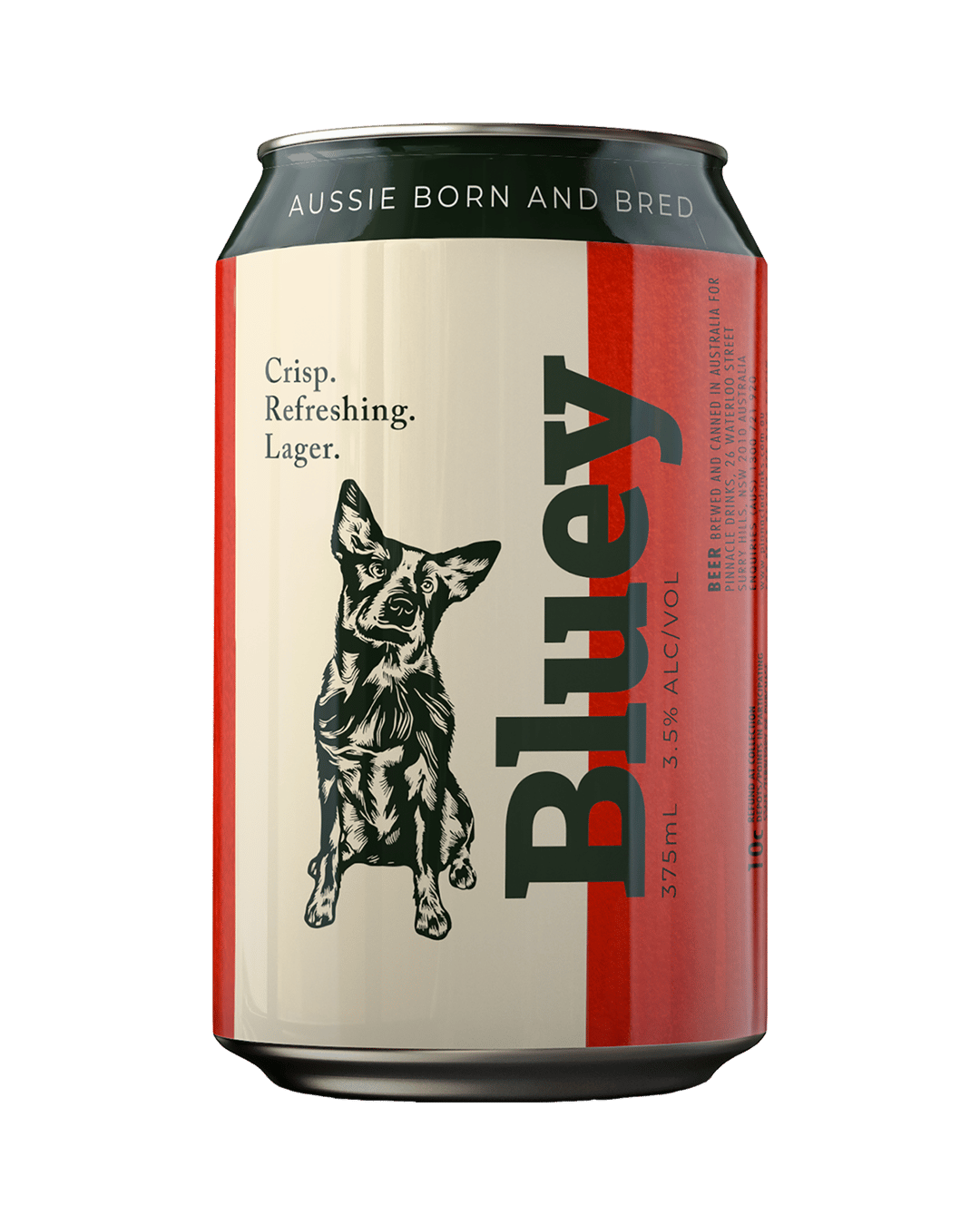 Bluey Ultra Crisp Lager Cans 375mL