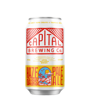 Capital Brewing Co. Haze Oasis Hazy Pale Ale Can 375ml  Can