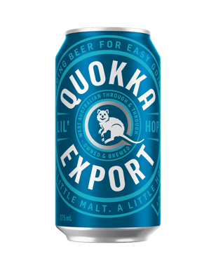 Quokka Brewing Export Lager Cans 375ml  Can