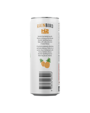 Rainbird H2coco Coconut Water Vodka & Pineapple 4% Cans 330  Can