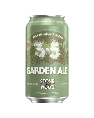 Stone & Wood Session Midstrength Garden Ale Cans 375ml  Can