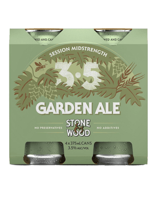 Stone & Wood Session Midstrength Garden Ale Cans 375ml  Can
