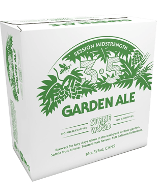 Stone & Wood Session Midstrength Garden Ale Cans 375ml  Can