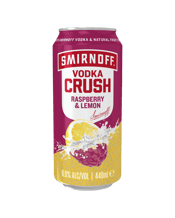 Smirnoff Crush Raspberry & Lemon 6% Cans 440ml  Can