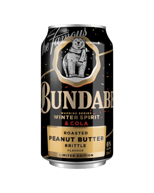 Bundaberg Winter Peanut Butter Brittle Flavoured Spirit & Co  Can