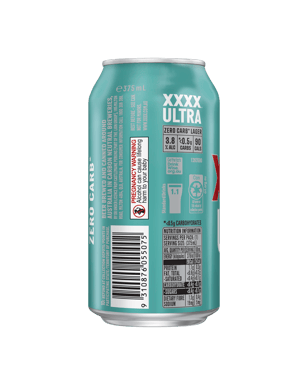 Xxxx Ultra Zero Carb Carton Cans 375ml  Can