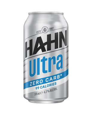 Hahn Ultra Zero Carb Cans 375ml  Can