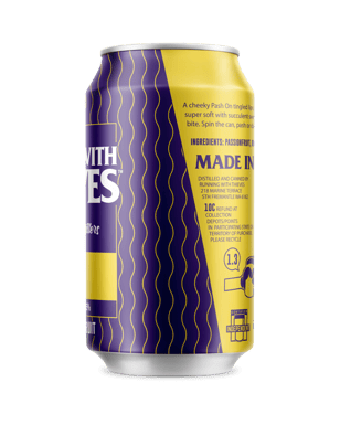 Running With Thieves Pash On Vodka Passionfruit Soda Cans 375ml  Can