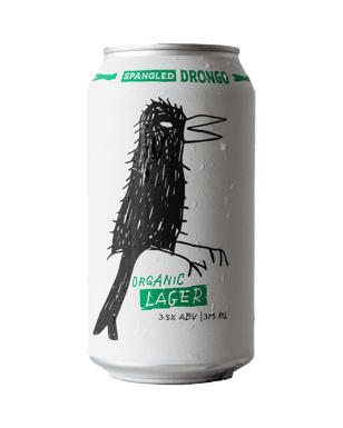 Spangled Drongo Brewing Organic Lager Cans 375ml  Can