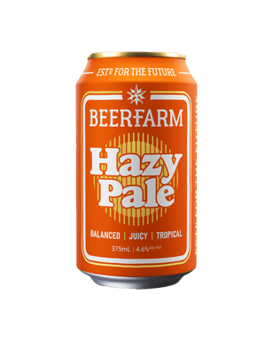 Beerfarm Hazy Pale Ale Can 375ml  Can