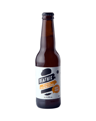 Beatnik Harry Ginger Alcoholic Kombucha 330ml  Bottle