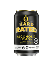 Hard Rated Lemon 6% Cans 330ml  Can