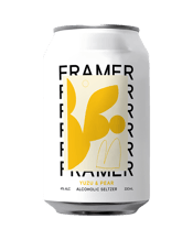 Framer Yuzu & Pear Seltzer Can 330ml  Can