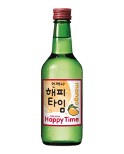 Happy Time Mango Soju 360ml  Bottle