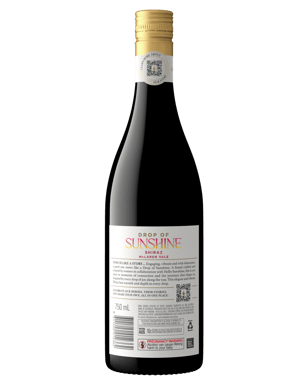 Drop Of Sunshine Shiraz  Bottle
