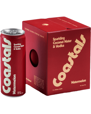 Coastals Hard Coco Water Hard Coco Water Watermelon Can 320ml  Can