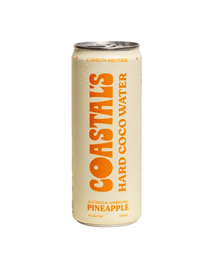 Coastals Hard Coco Water Hard Coco Water Pineapple Cans 320ml  Can