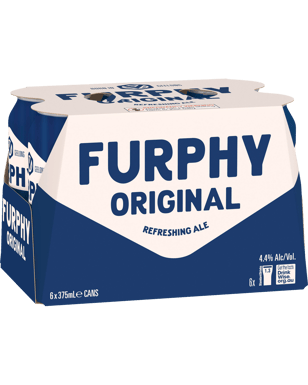 Furphy Original Refreshing Ale Cans 375ml  Can