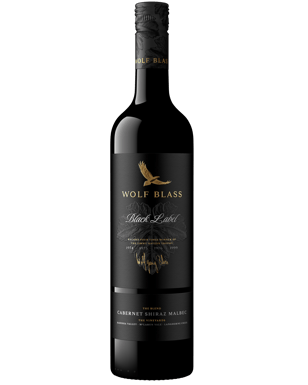 Wolf Blass Black Label Cabernet Shiraz Malbec 2022  Bottle