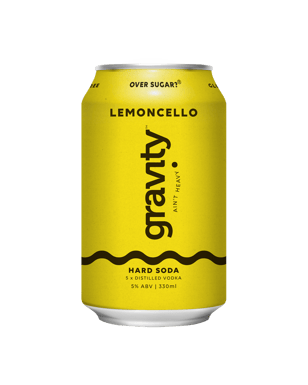 Gravity Seltzer Co. Lemoncello Hard Soda Cans 330ml  Can