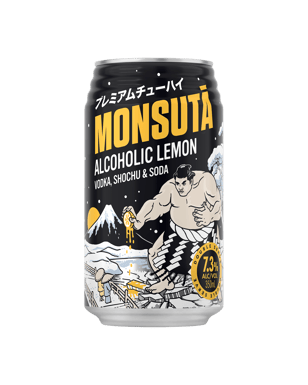 Monsuta Lemon Chuhai 7.3% Cans 350ml  Can