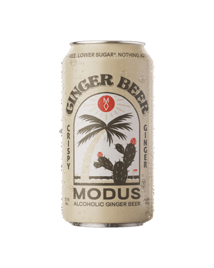 Modus Ginger Beer 375ml  Can
